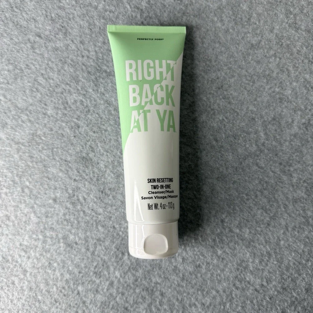 Perfectly Posh Bundle BFF Exfoliating Face Wash, Masks Skin Resetting Two In One